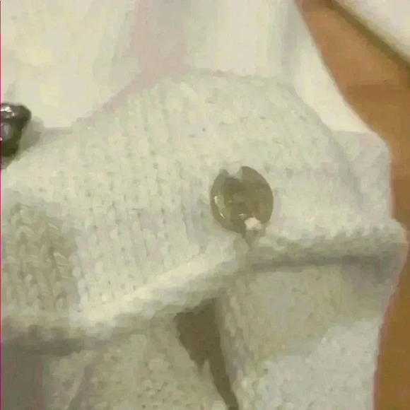 Pur White Button-Up Sweater - Picture 5 of 6